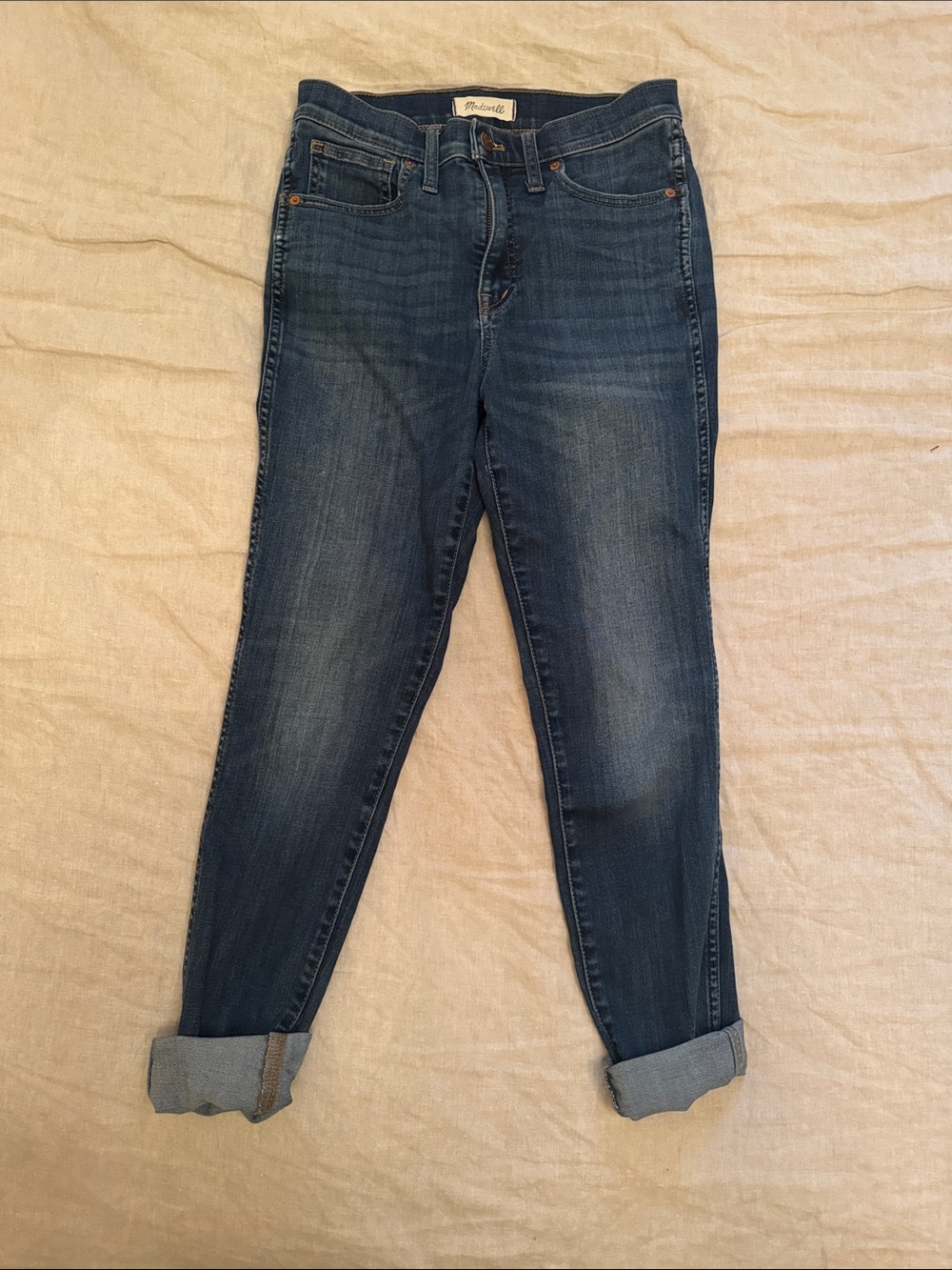 Madewell as 27 Women's Slim Jeans 10” high rise skinny